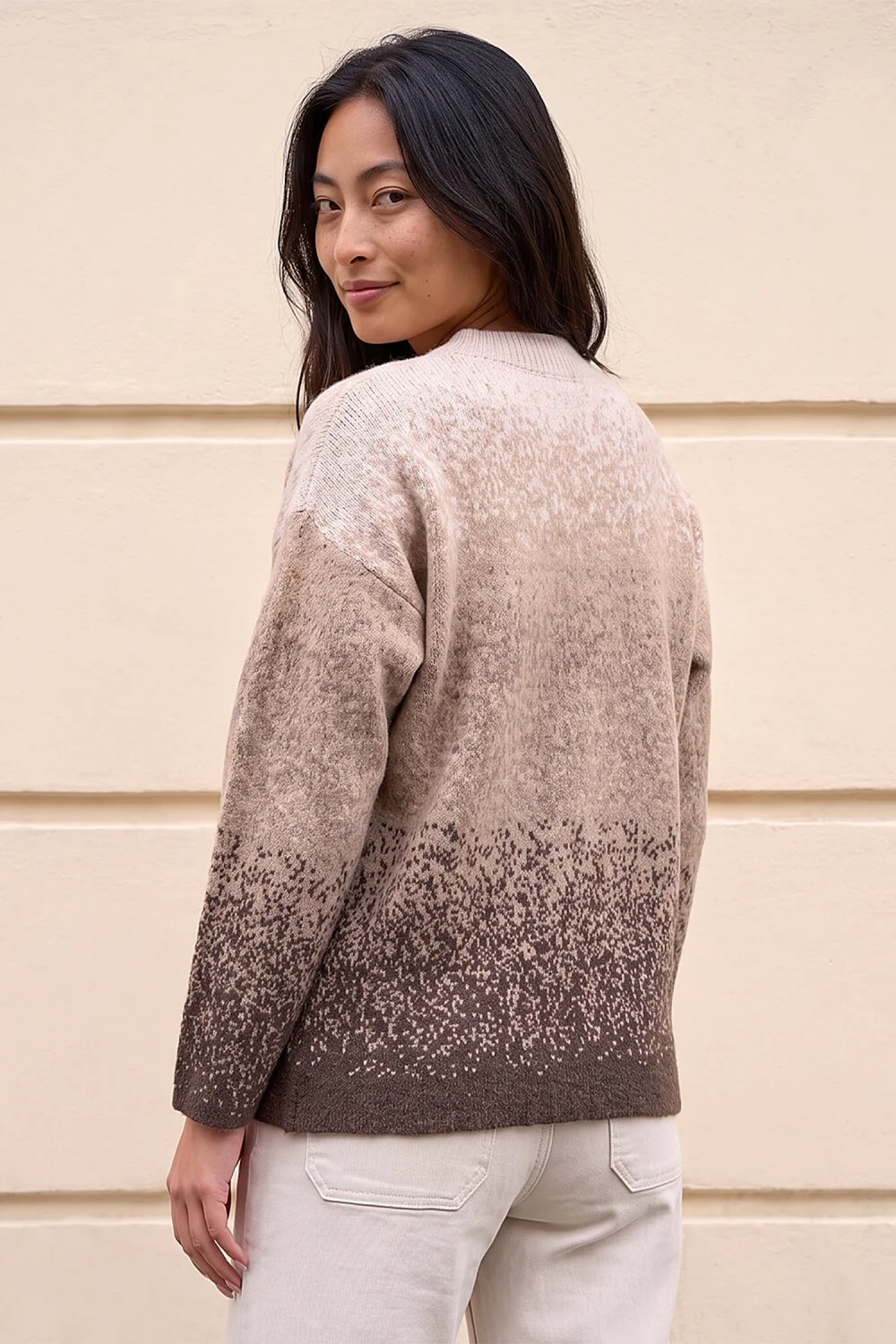 Roman Chocolate Petite Ombre Jumper - 18 Image 3
