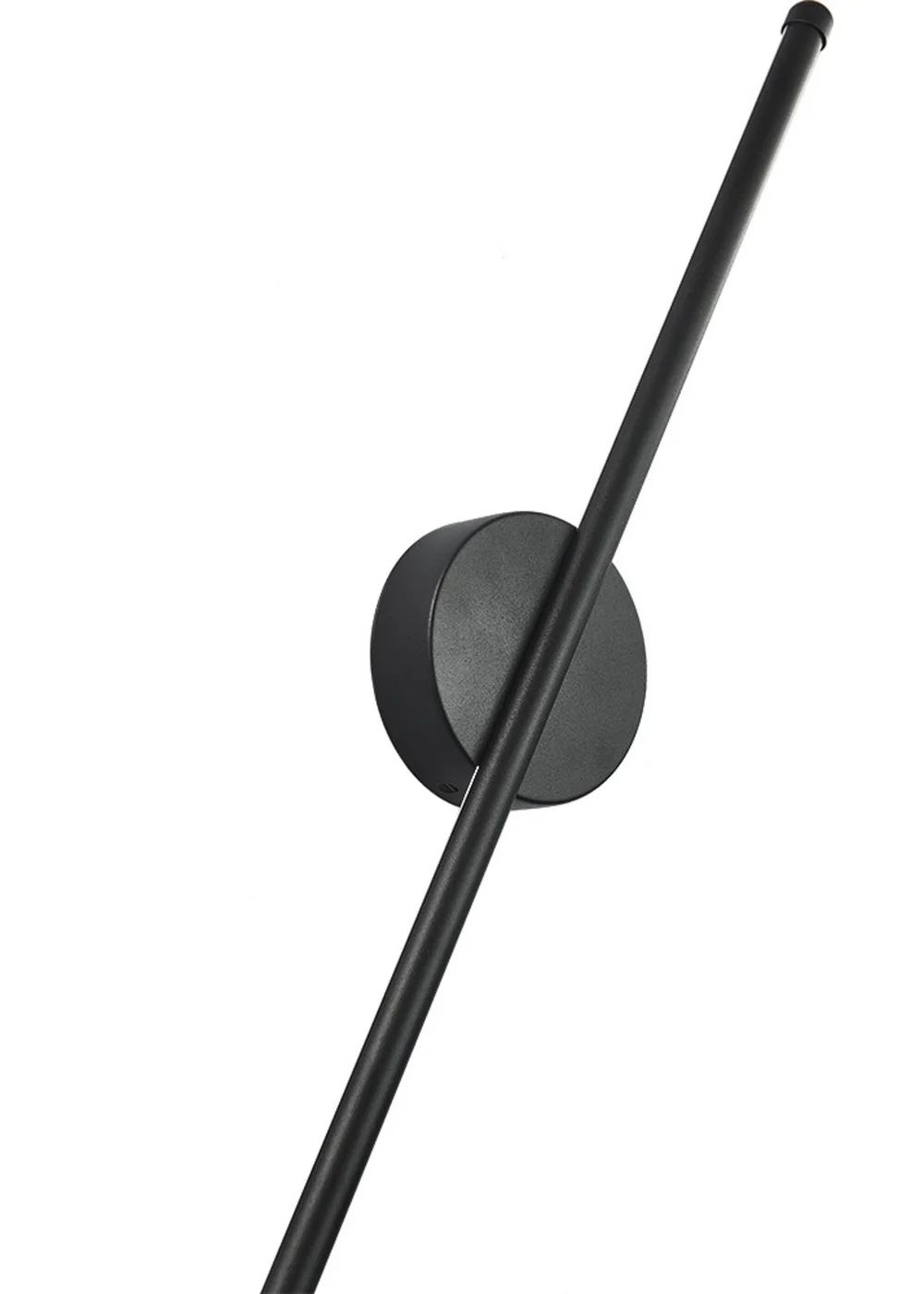Kabinet Black Minimalistic Linear LED Wall Sconce 65x15x10cm - One Size Image 5