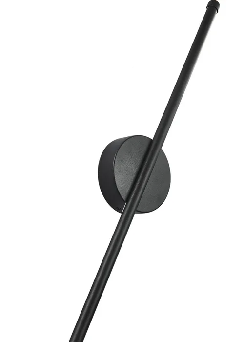 Kabinet Black Minimalistic Linear LED Wall Sconce 65x15x10cm - One Size Image 5