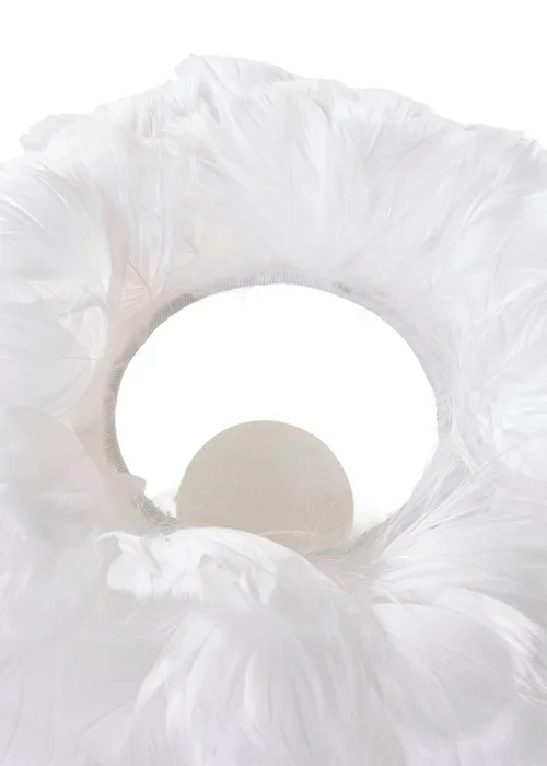 Kabinet Gold Feather Effect LED Table Lamp With 3 Colour Settings 25x25x38cm - One Size Image 6