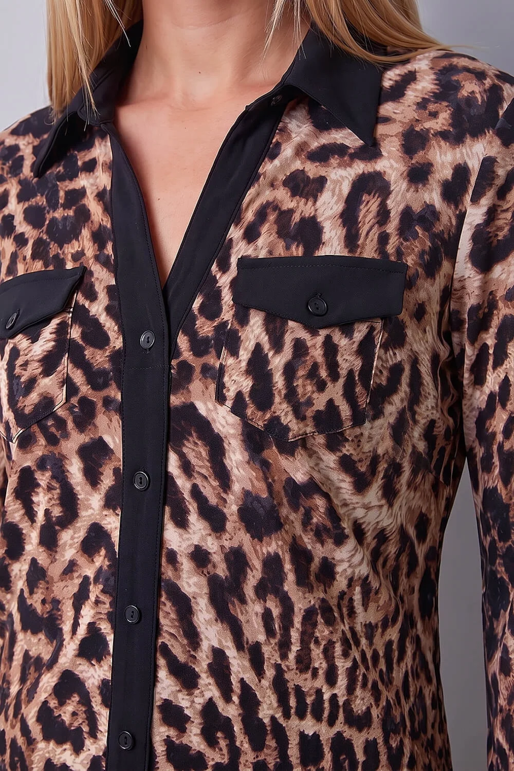 Roman Natural Animal Print Top - 14 Image 4