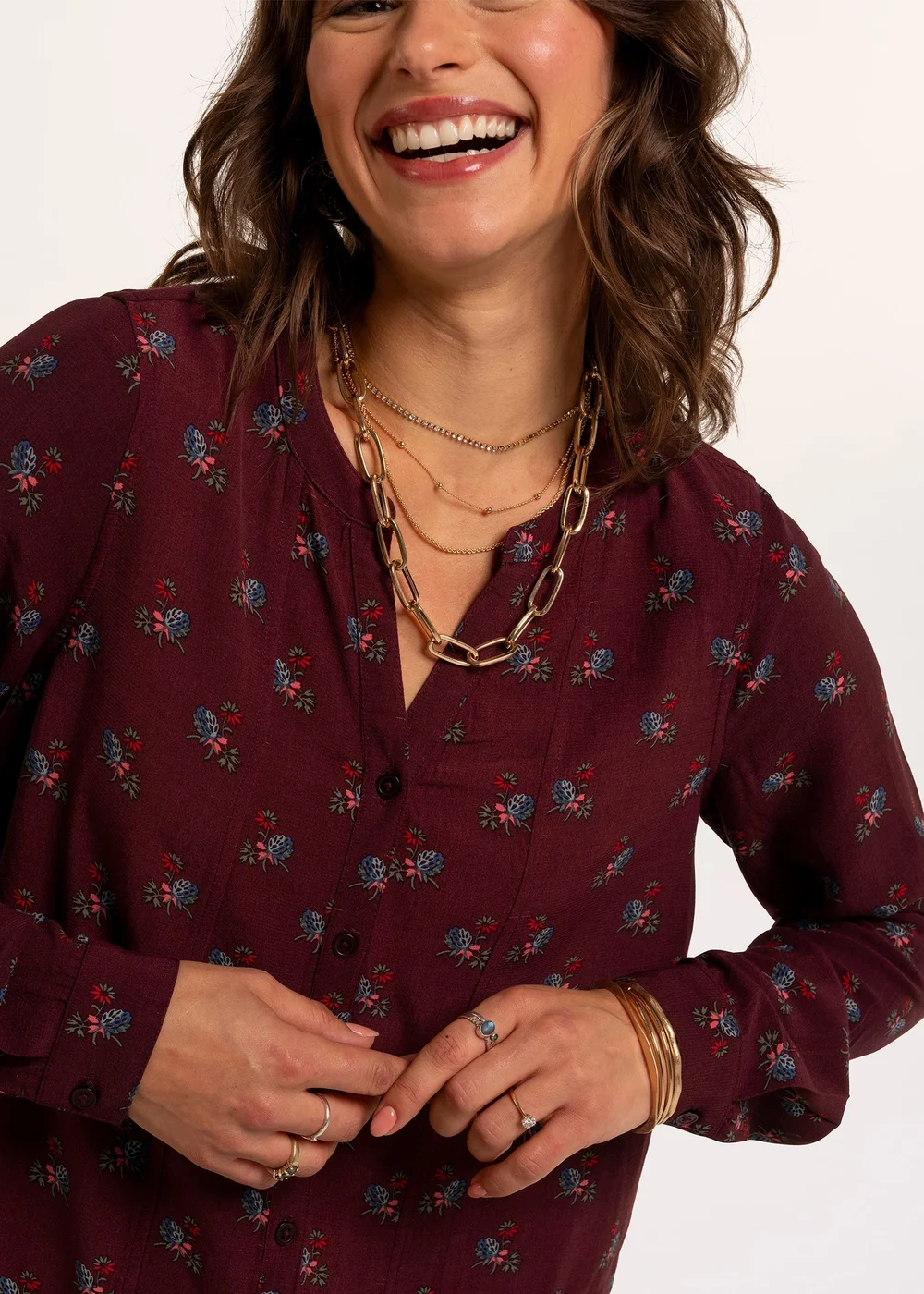 Brakeburn Plum Arabelle Blouse - 14 Image 4