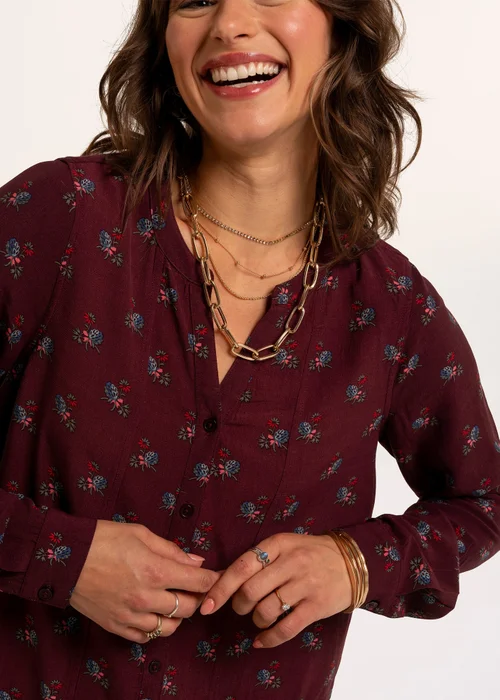Brakeburn Plum Arabelle Blouse - 14 Image 4
