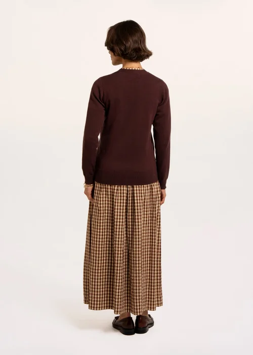 Brakeburn Burgundy Mia Knitted Cardigan - 8 Image 2