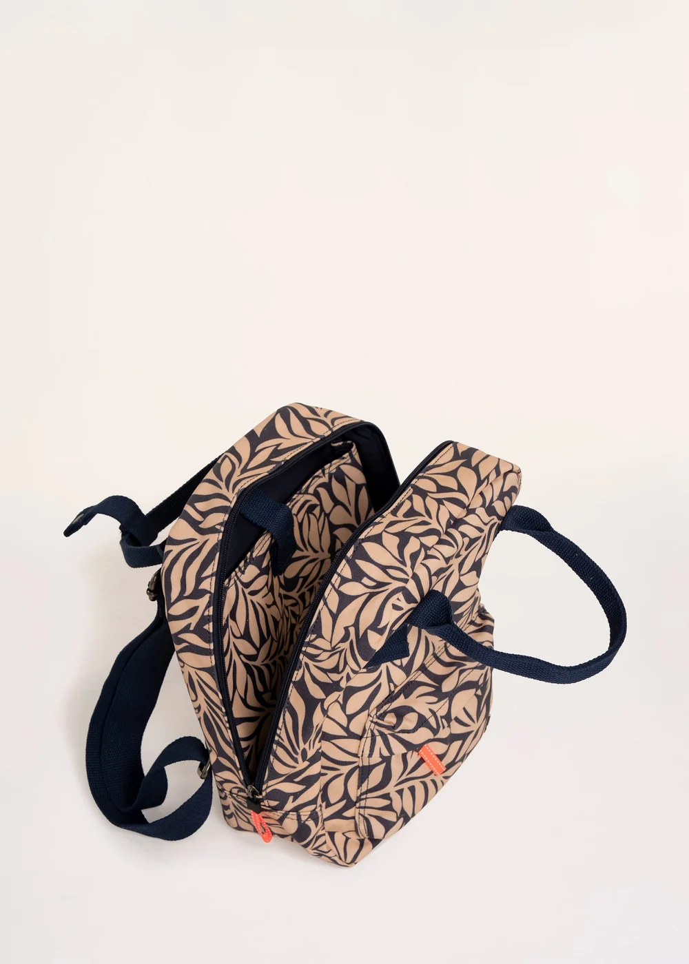 Brakeburn Cream Megan Folk Vine Printed Backpack - One Size Image 4