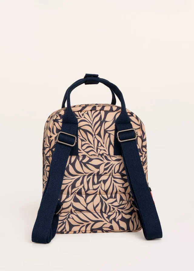 Brakeburn Cream Megan Folk Vine Printed Backpack