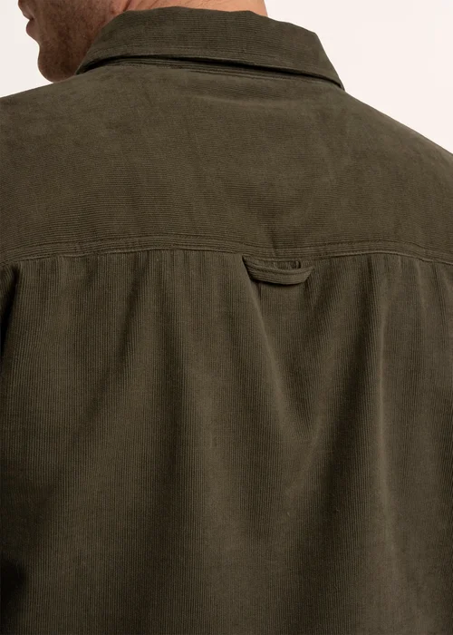 Brakeburn Green Debden Cord Shirt - M Image 5