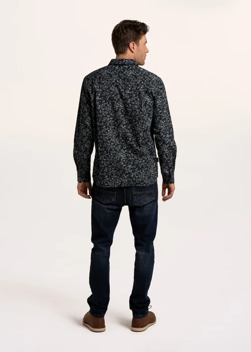 Brakeburn Blue Chancery Floral Printed shirt - 2XL Image 2