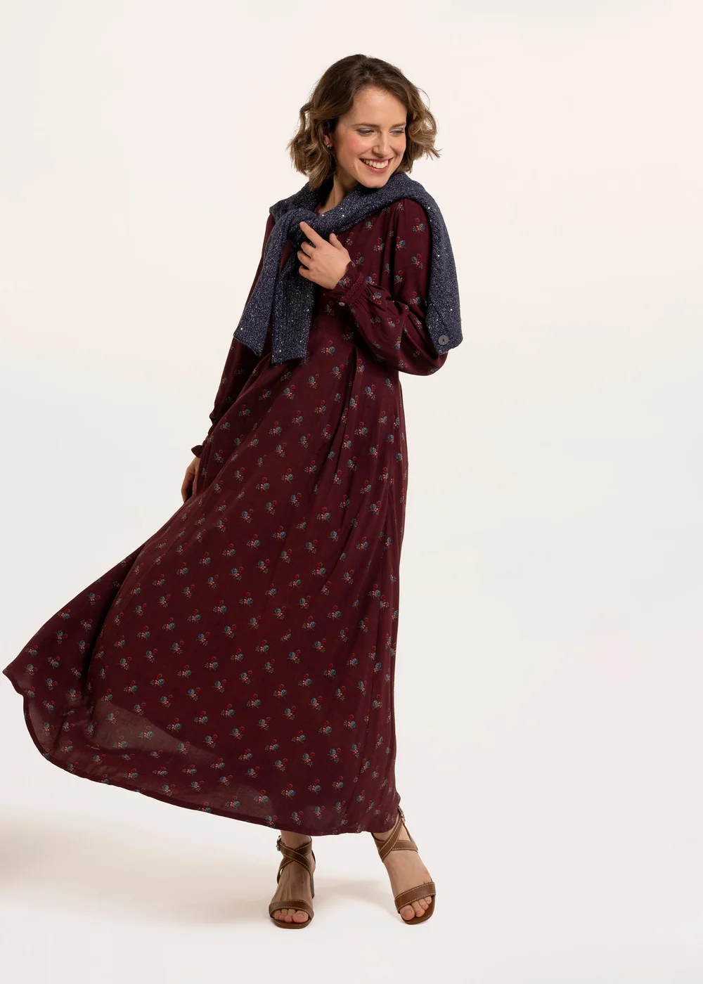 Brakeburn Plum Chestnut Dress - 16 Image 1