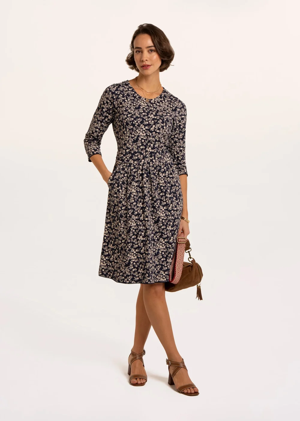 Brakeburn Navy Freya Dress - 20 Image 1