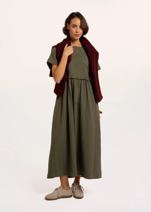 Brakeburn Khaki Perla Dress - 20 Image 5