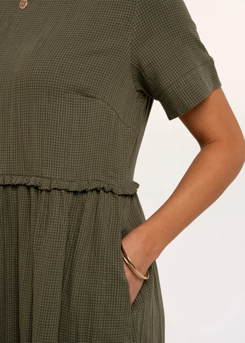 Brakeburn Khaki Perla Dress - 20 Image 4