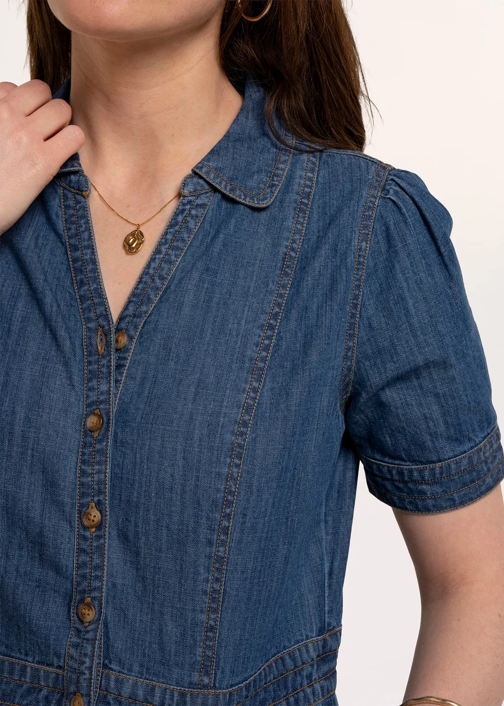 Brakeburn Blue Apple Dress - 12 Image 4