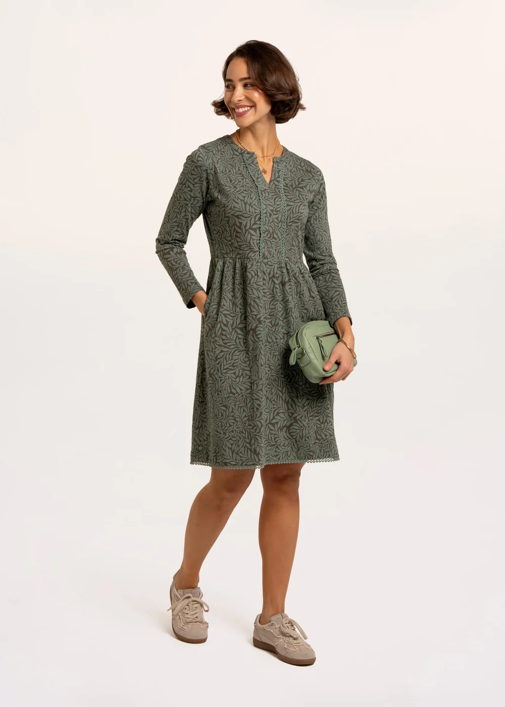 Brakeburn Green Rowan Dress - 18 Image 1