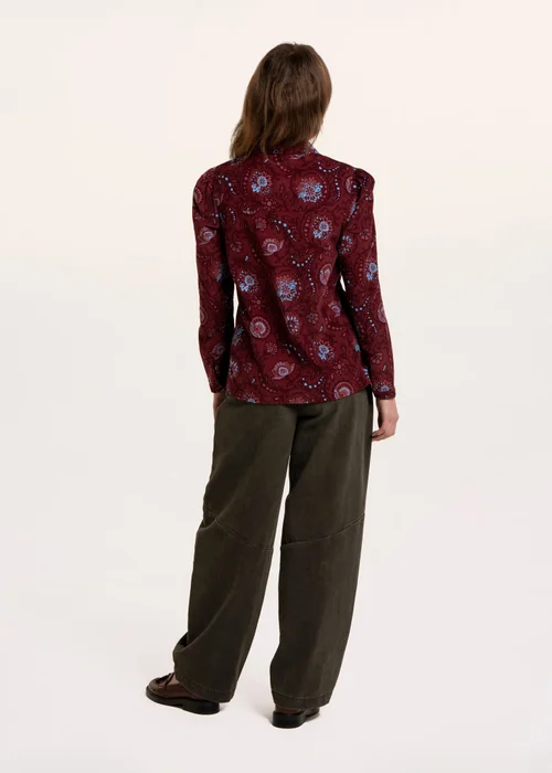 Brakeburn Burgundy Rania Blouse - 16 Image 2