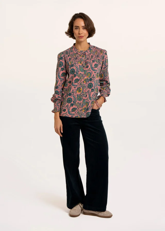 Brakeburn Pink Izza Blouse