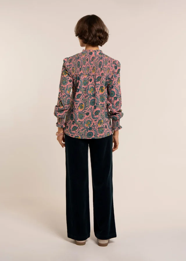 Brakeburn Pink Izza Blouse