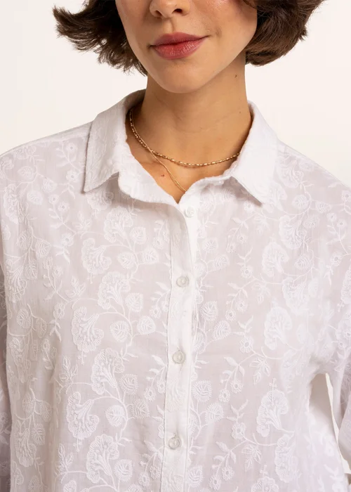 Brakeburn White Flora Blouse - 12 Image 4