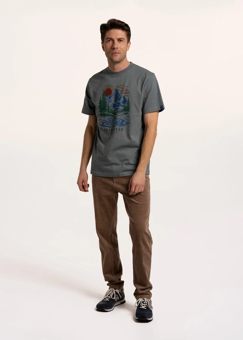 Brakeburn Green Hammersmith Outdoors T-Shirt - M Image 5