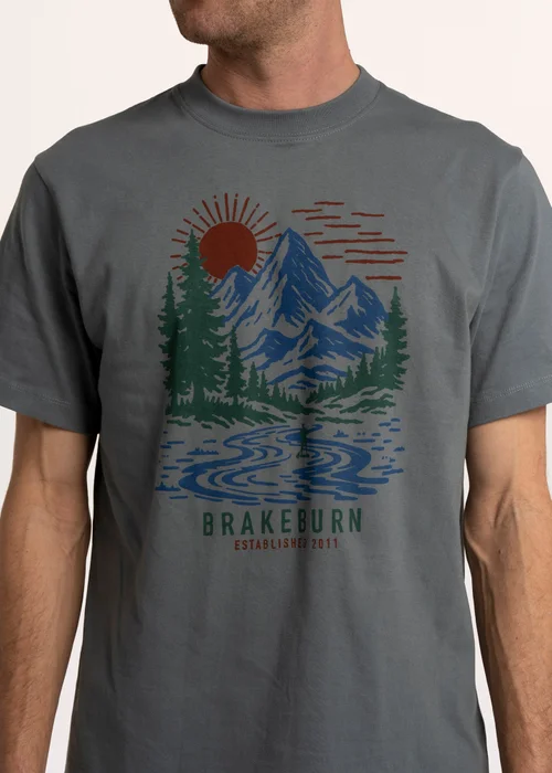 Brakeburn Green Hammersmith Outdoors T-Shirt - M Image 4