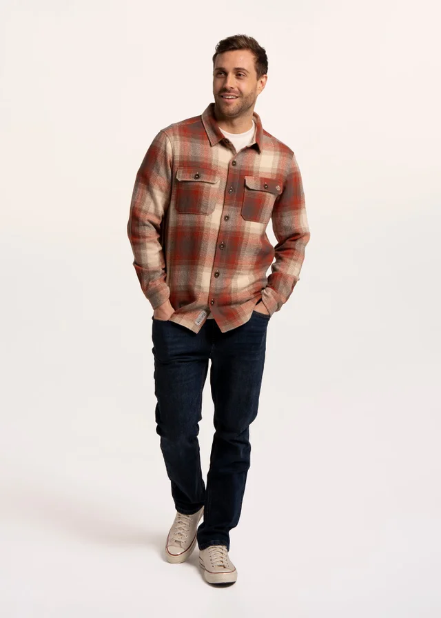 Brakeburn Rust Gunnersbury Check Shirt