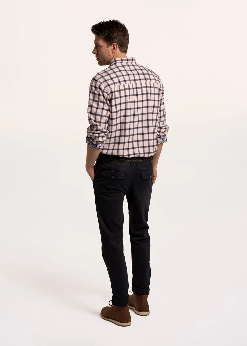Brakeburn Pink Elverson Check Shirt - 2XL Image 2