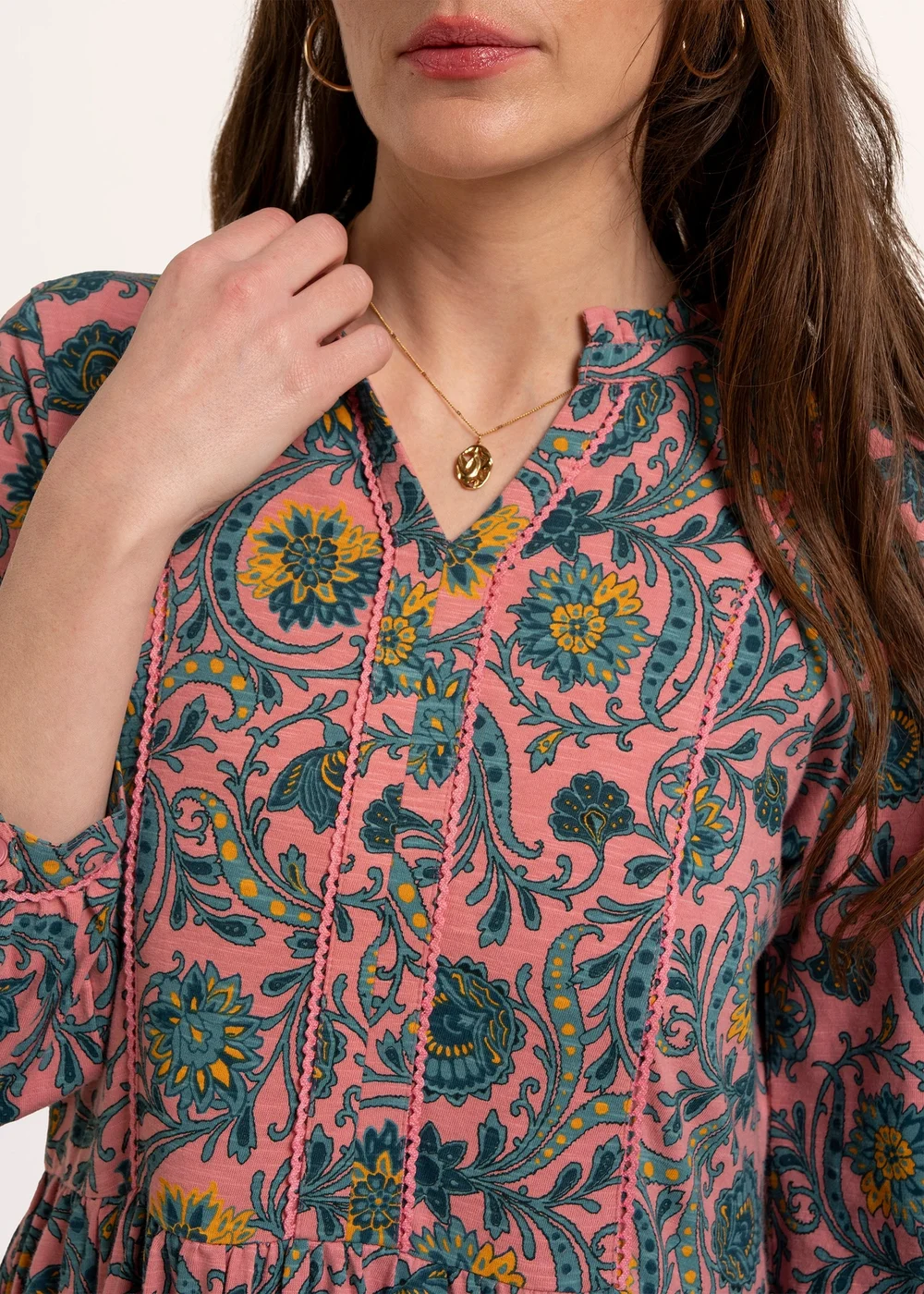 Brakeburn Pink Larch Dress - 16 Image 4