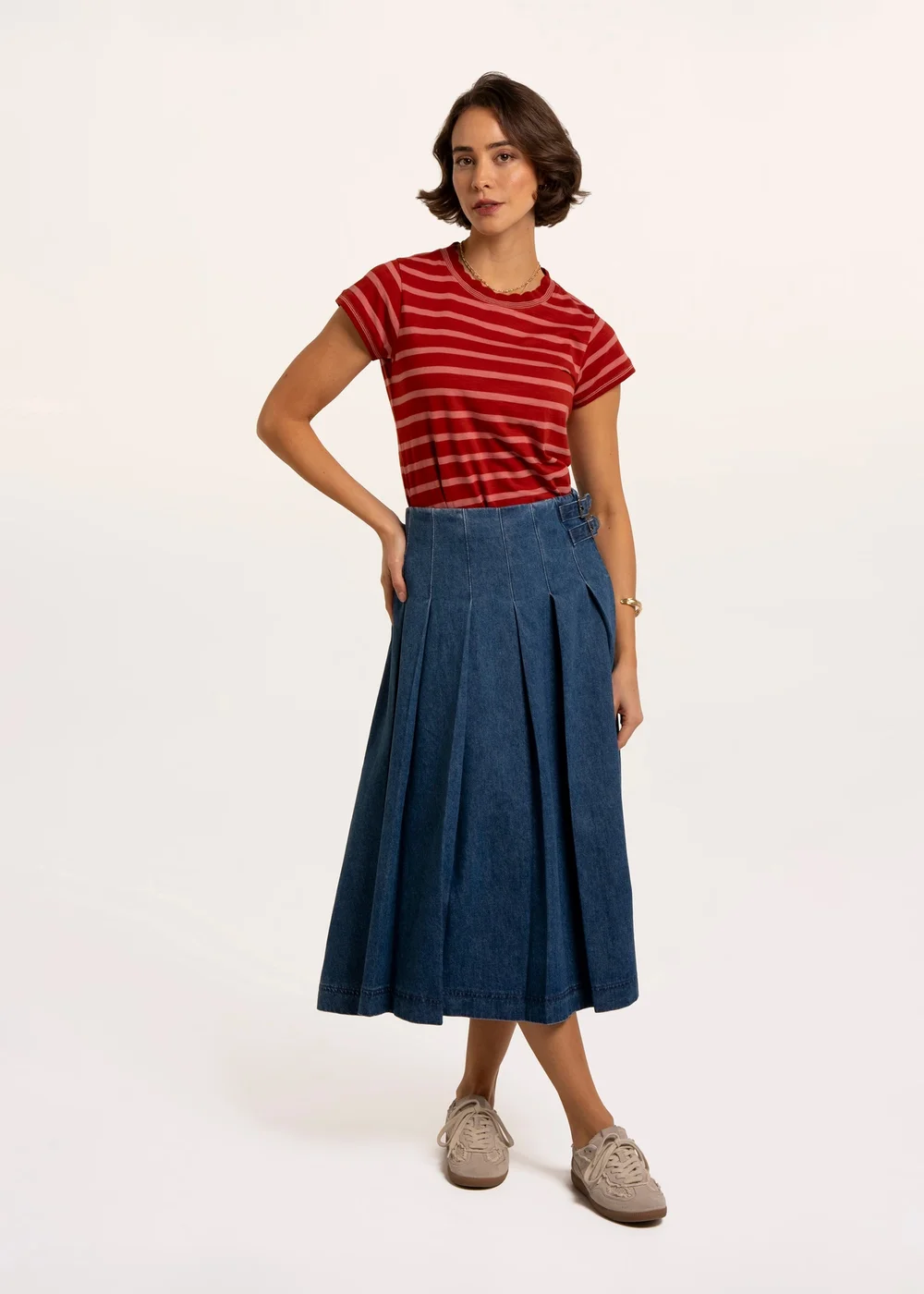 Brakeburn Blue Hiba Skirt - 20 Image 1