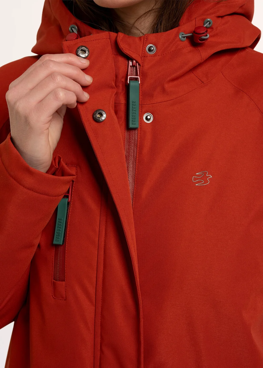 Brakeburn Pink Pop Longline Waterproof Coat - 18 Image 4