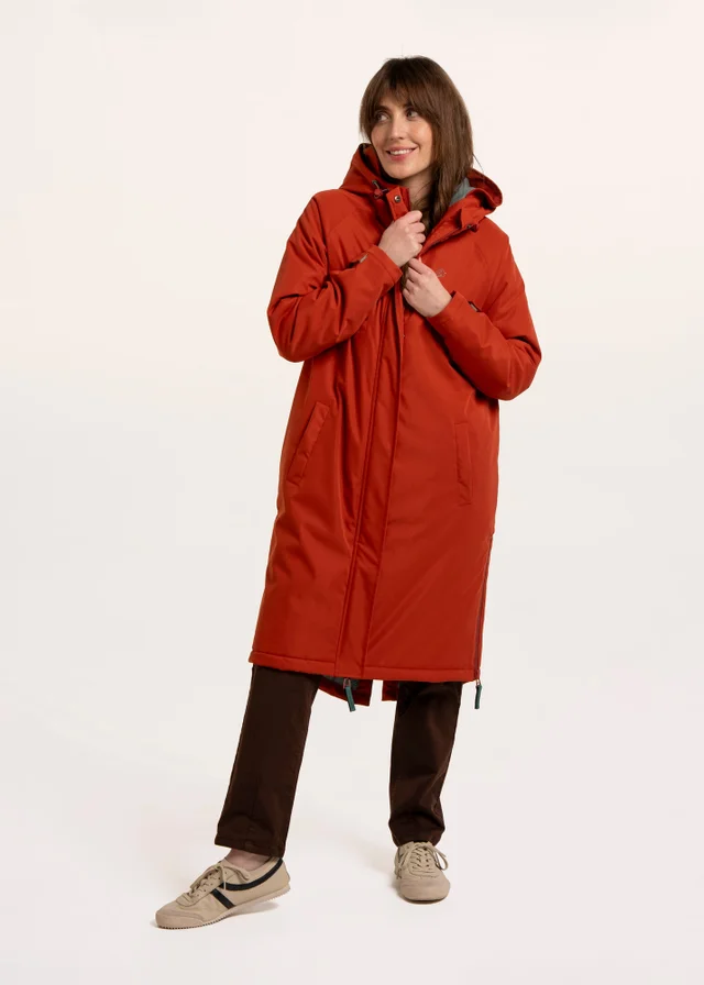 Brakeburn Pink Pop Longline Waterproof Coat