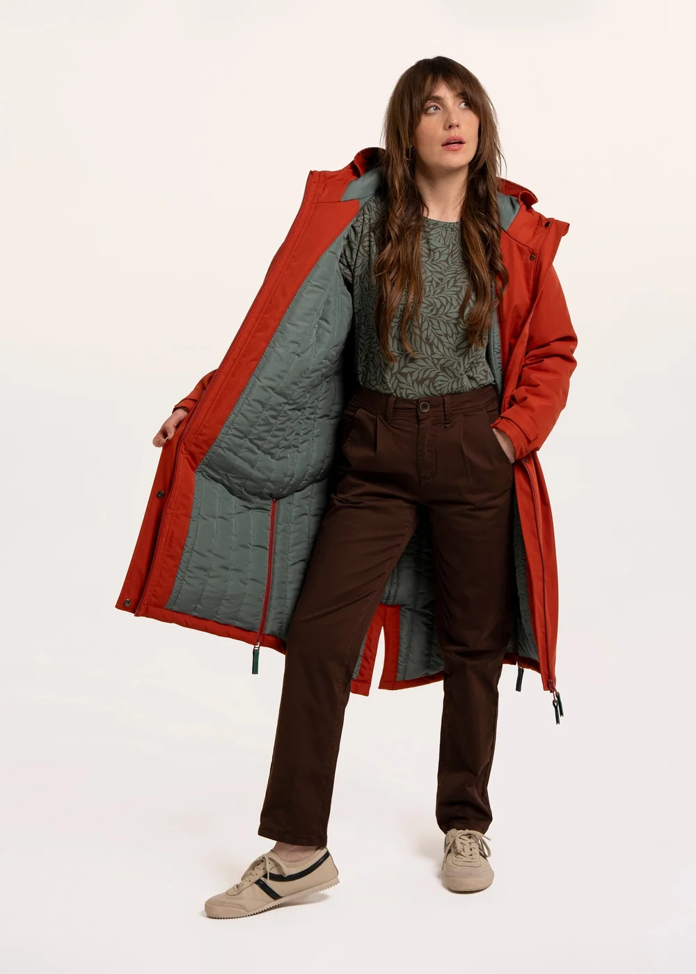 Brakeburn Pink Pop Longline Waterproof Coat - 18 Image 3