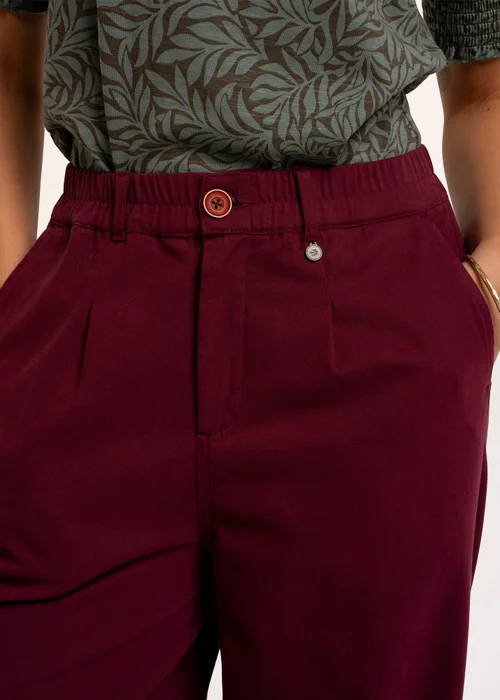 Brakeburn Burgundy Kael Trouser - 10 Image 4