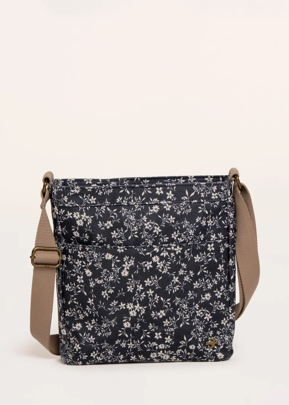 Brakeburn Navy Sierra Willow Storm Printed Cross Body Bag - One Size Image 1