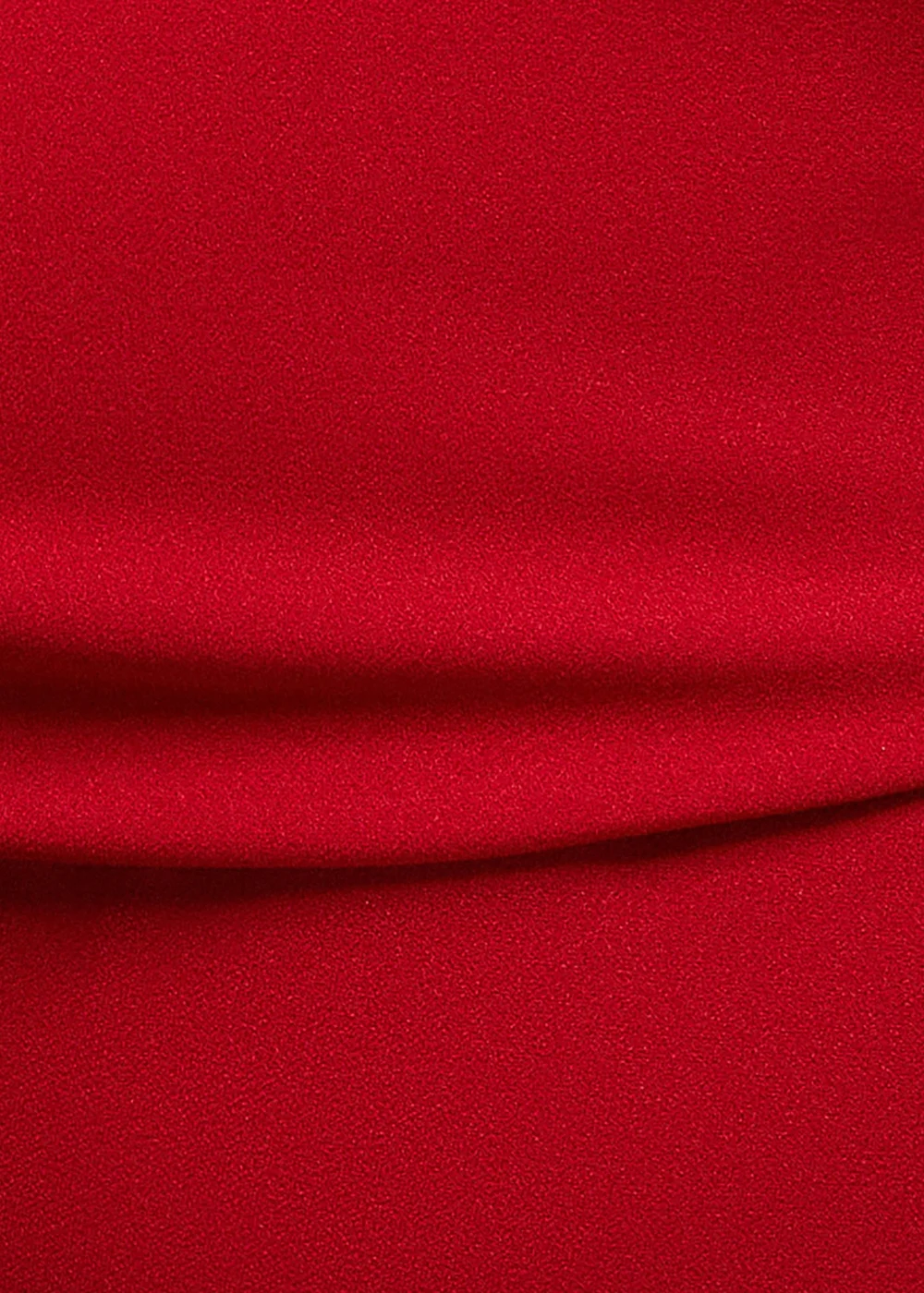 Goddiva Red Pleated Bardot Wrap Mermaid Maxi Dress - 14 Image 4