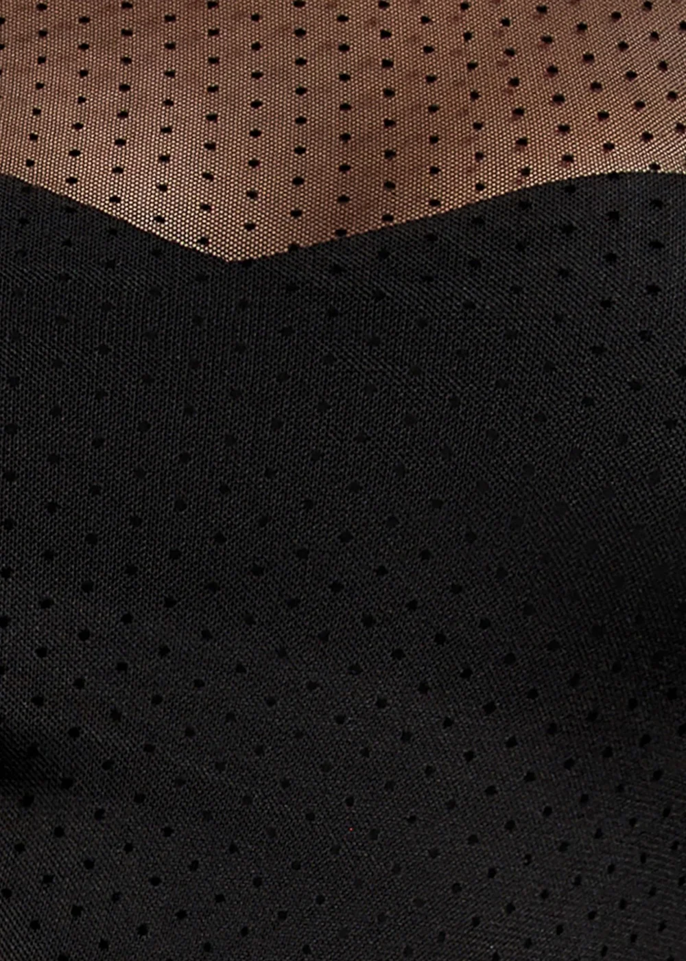 Goddiva Black Sheer Sleeve Dobby Mesh Sweetheart A Line Maxi Dress - 10 Image 4