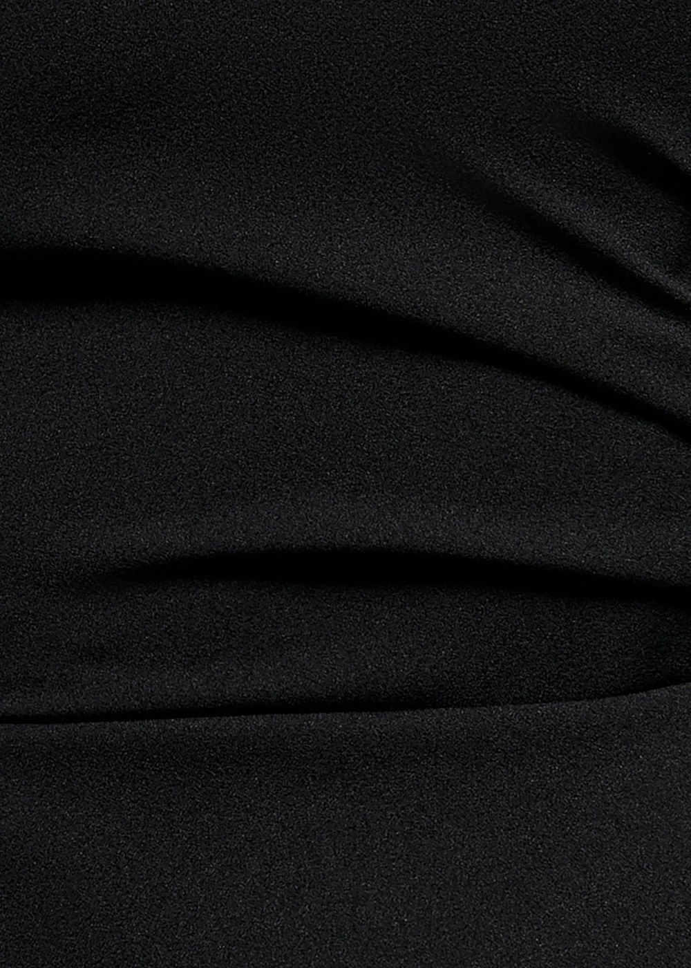 Goddiva Black Cap Sleeve Sweetheart Peplum Scuba Maxi Dress - 18 Image 4