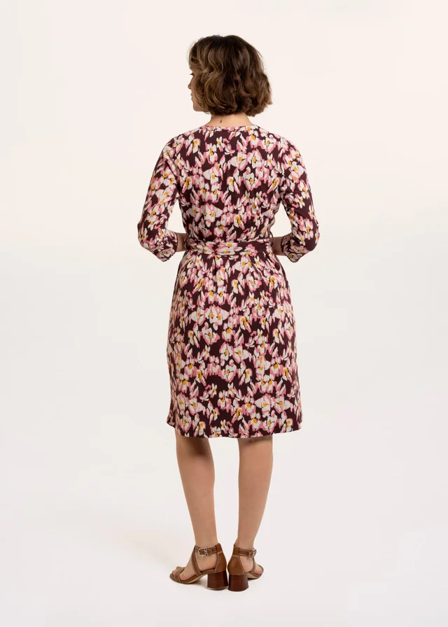 Brakeburn Burgundy Cypress Dress