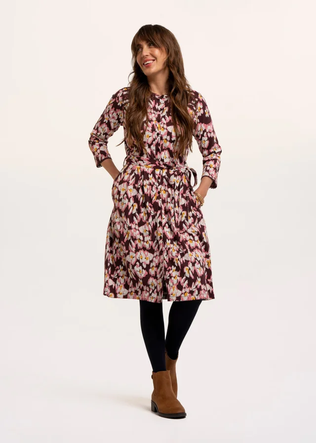 Brakeburn Burgundy Cypress Dress