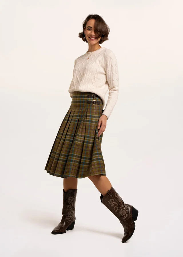 Brakeburn Multi Red Cedar Skirt
