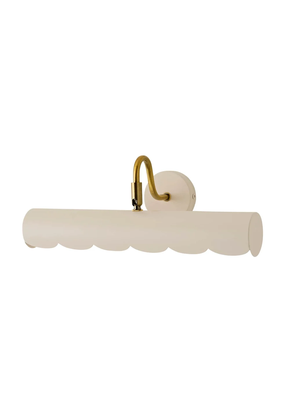 ValueLights Millie Cream Scallop Adjustable Picture Wall Light - One Size Image 5