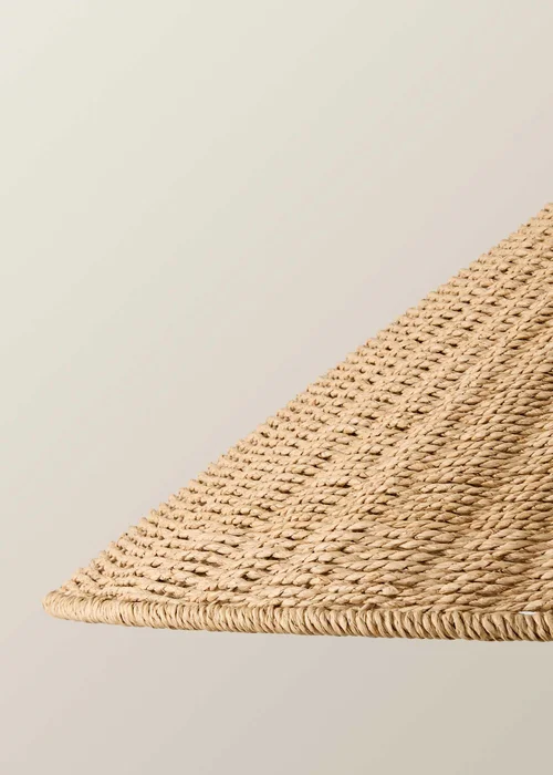 ValueLights Thelma Extra Large Conical Wicker Shade - One Size Image 4
