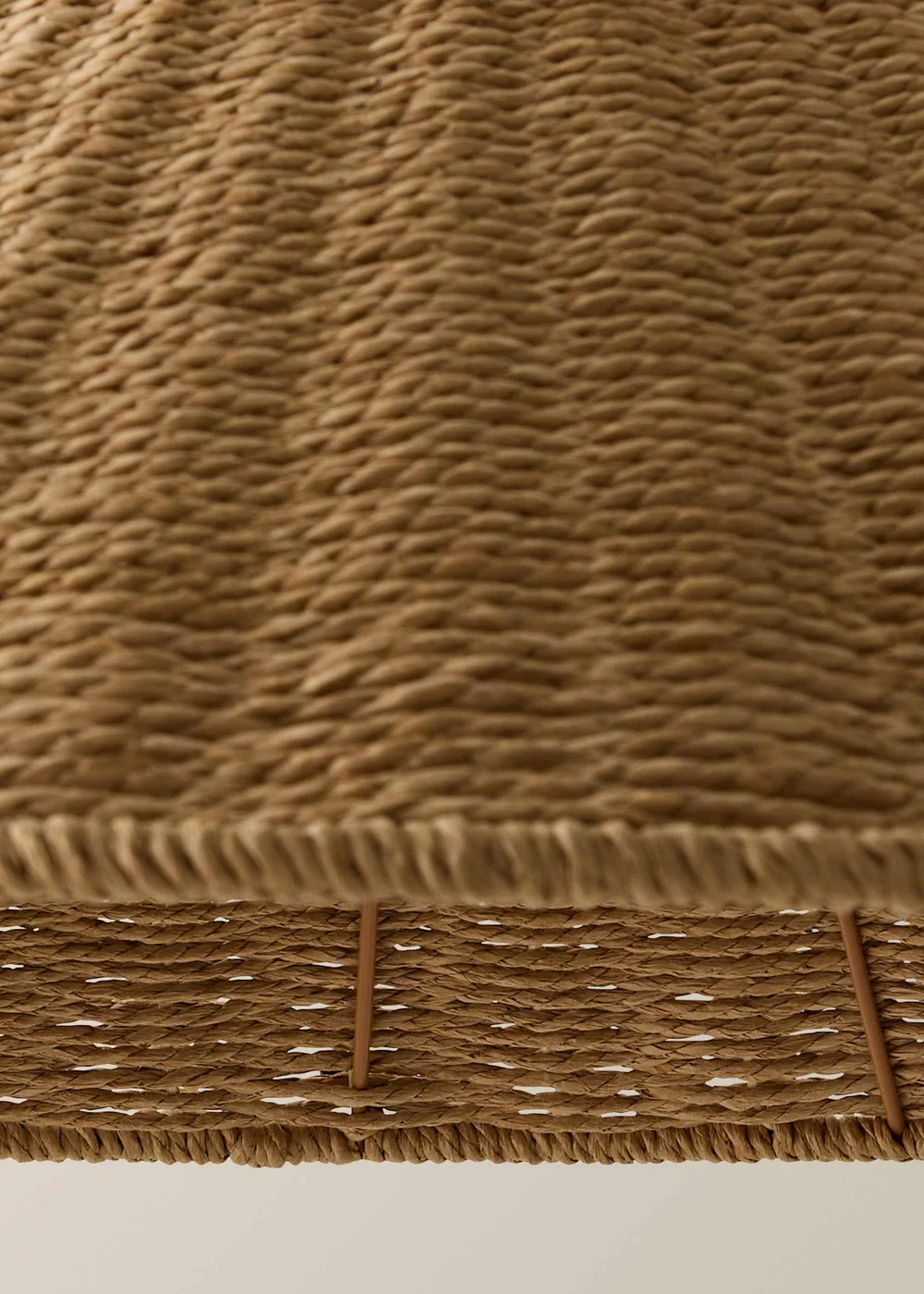 ValueLights Thelma Extra Large Conical Wicker Shade - One Size Image 5
