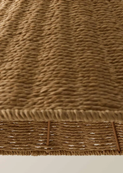 ValueLights Thelma Extra Large Conical Wicker Shade - One Size Image 5