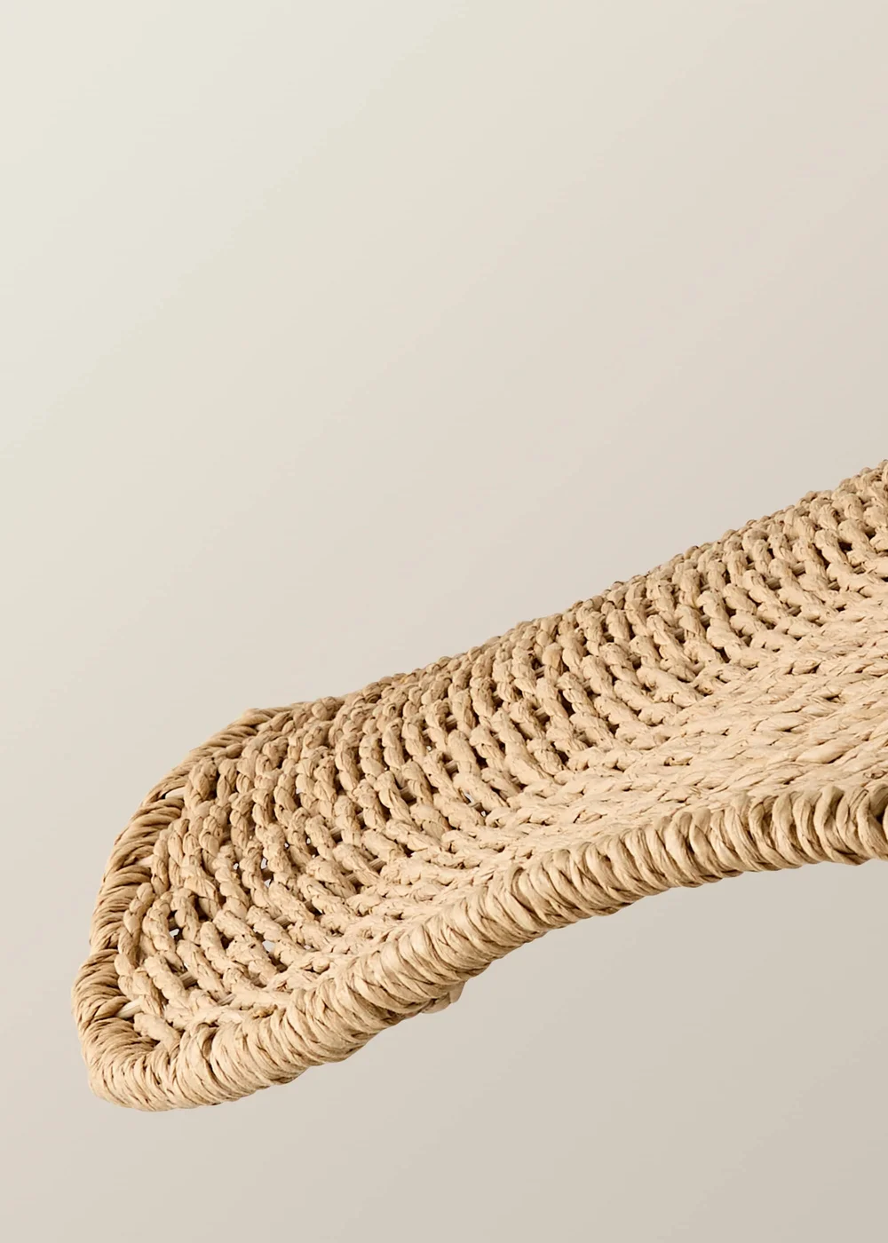 ValueLights Loretta Large Wicker Wave Ceiling Pendant Shade - One Size Image 4