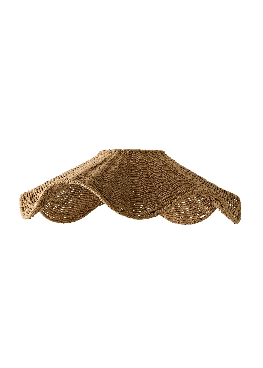 ValueLights Loretta Wicker Wave Ceiling Pendant Shade - One Size Image 6