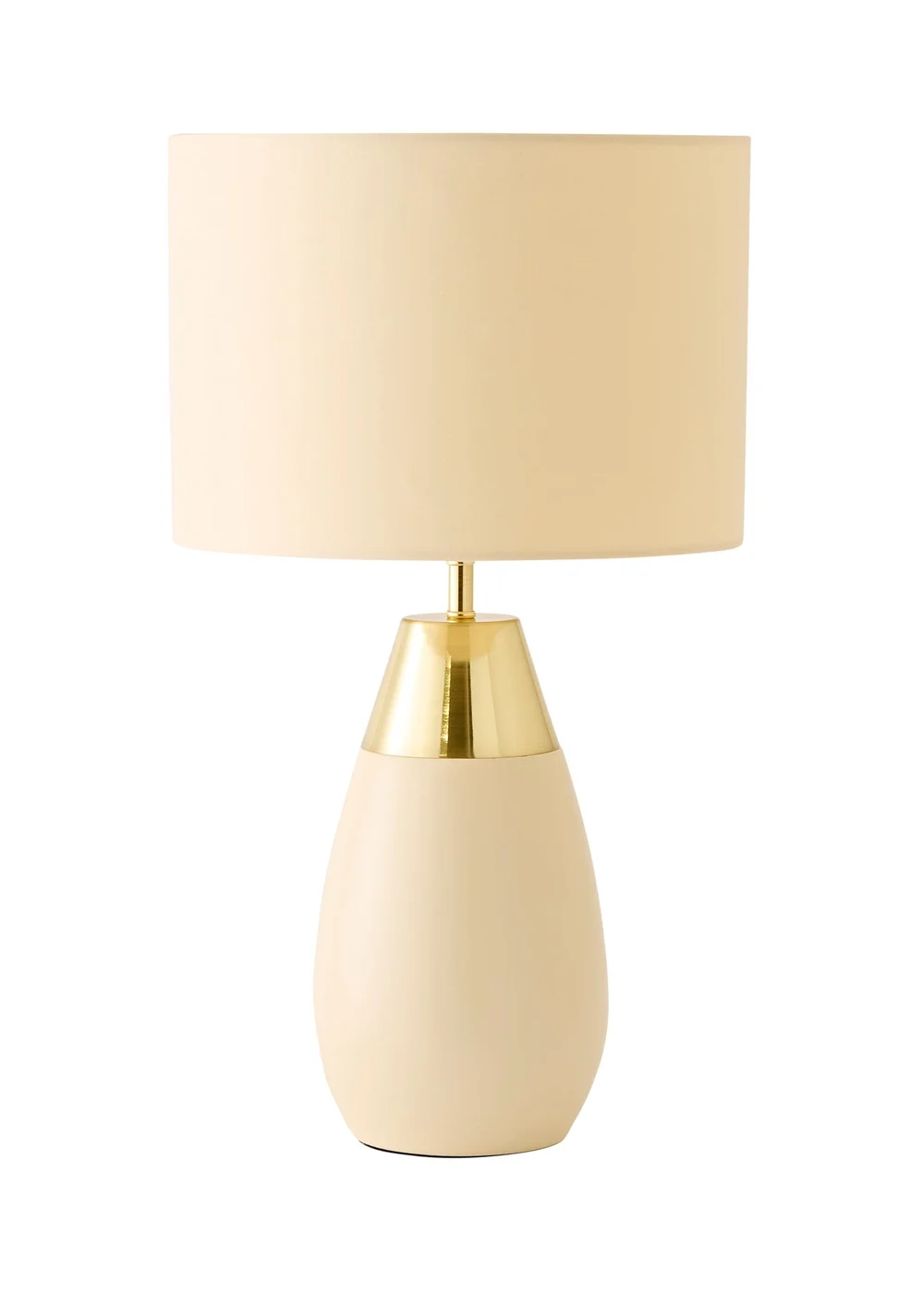 ValueLights Hurst Cream Large Touch Table Lamp - One Size Image 5