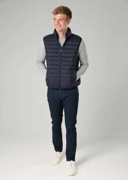 French Connection Navy Superlight Puffer Gilet - L Image 4