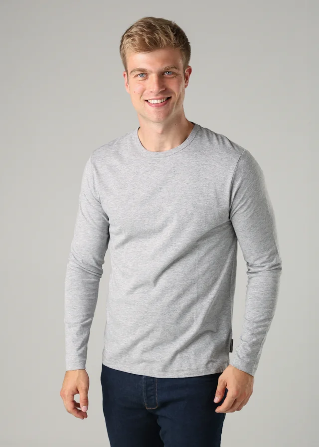French Connection Black 3 Pack Cotton Crew Neck Long Sleeve T-Shirts