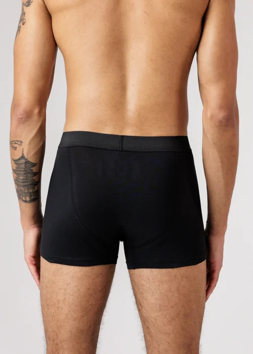 French Connection Black 5 Pack Cotton Stretch Boxers - S Image 3