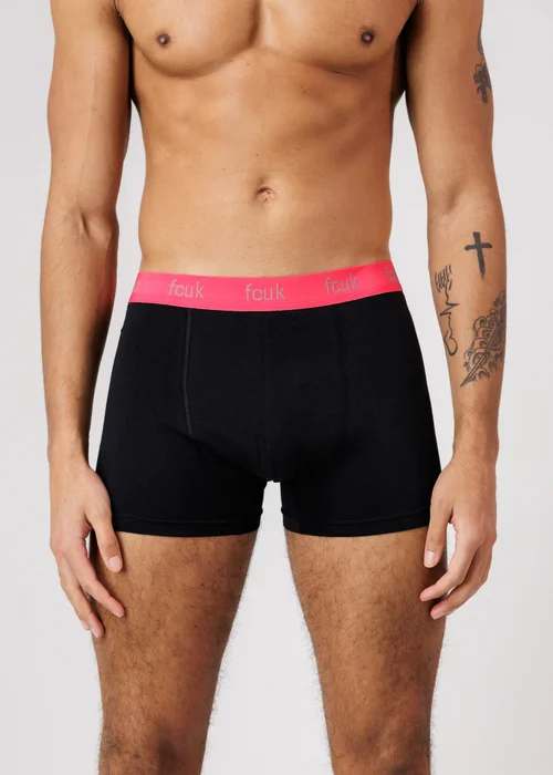 French Connection Blue 5 Pack FCUK Cotton Stretch Boxers - XL Image 2